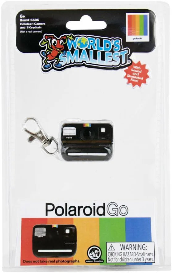 World’s Smallest Polaroid Camerera Keychain