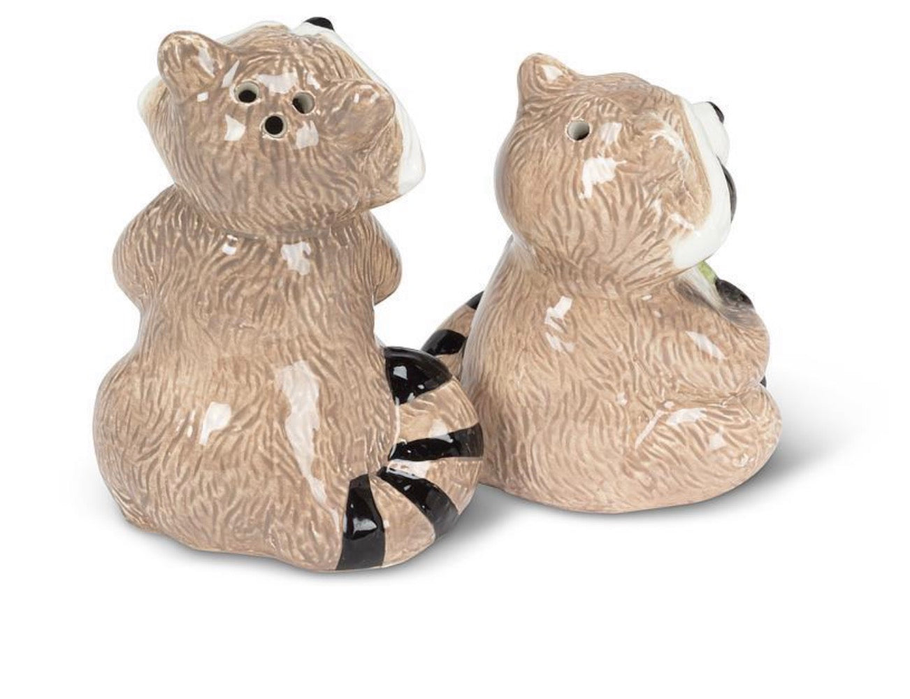 Salt & Pepper Shaker Raccoons
