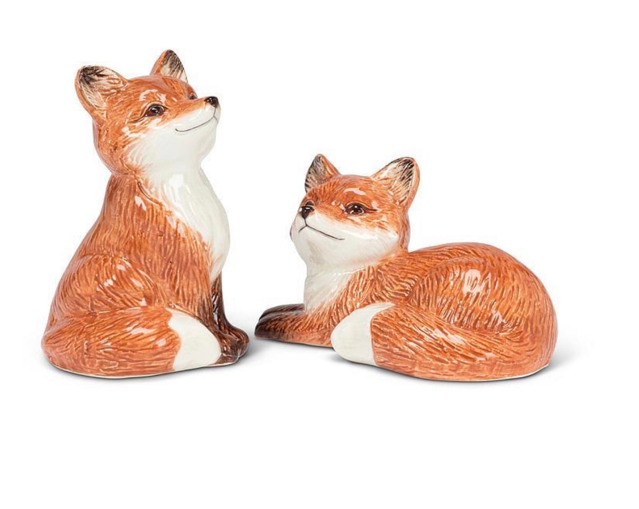 Salt & Pepper Shaker Foxes