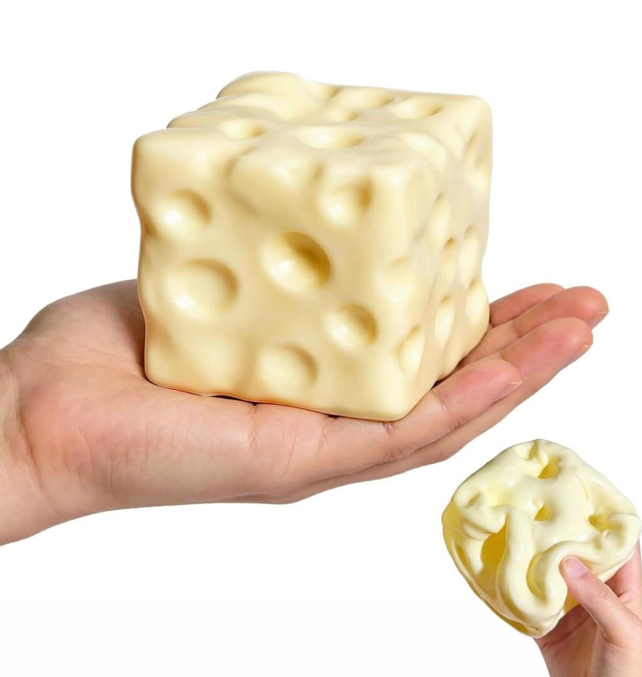 Vaseline Cheese Cube Squishy