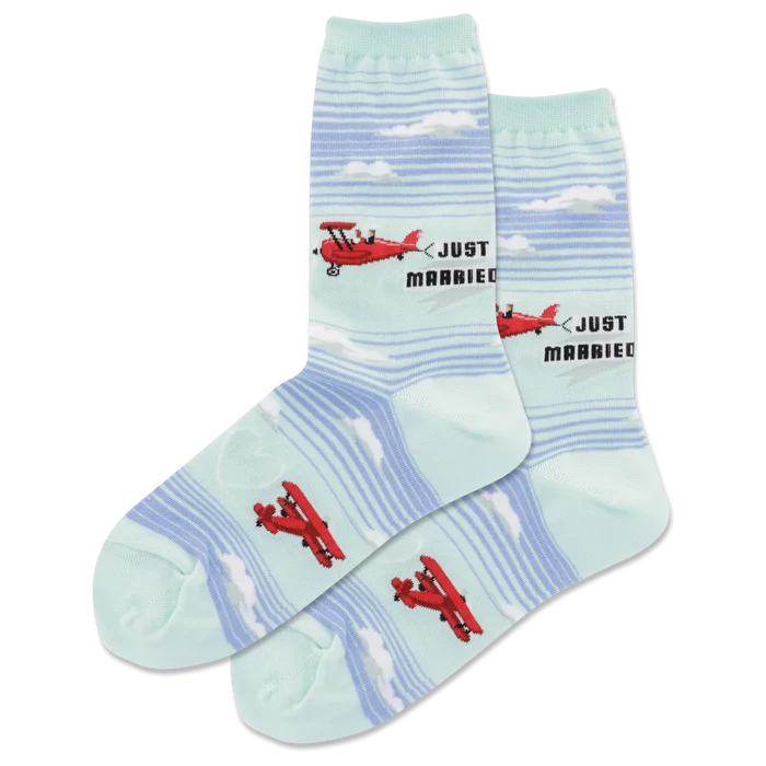 HOTSOX Womens Sock Just Married
