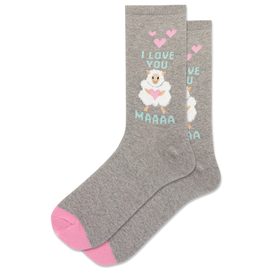 HOTSOX Womens Sock Love Ewe Mama