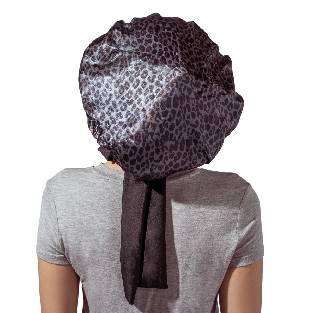 Lemon Lavender Satin Sleep Bonnet