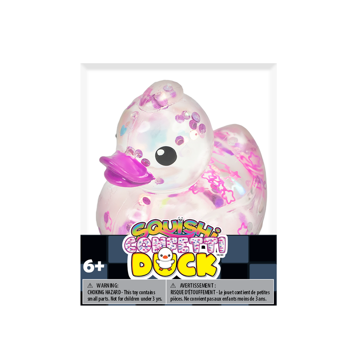 Confetti Duck Squishi Toy