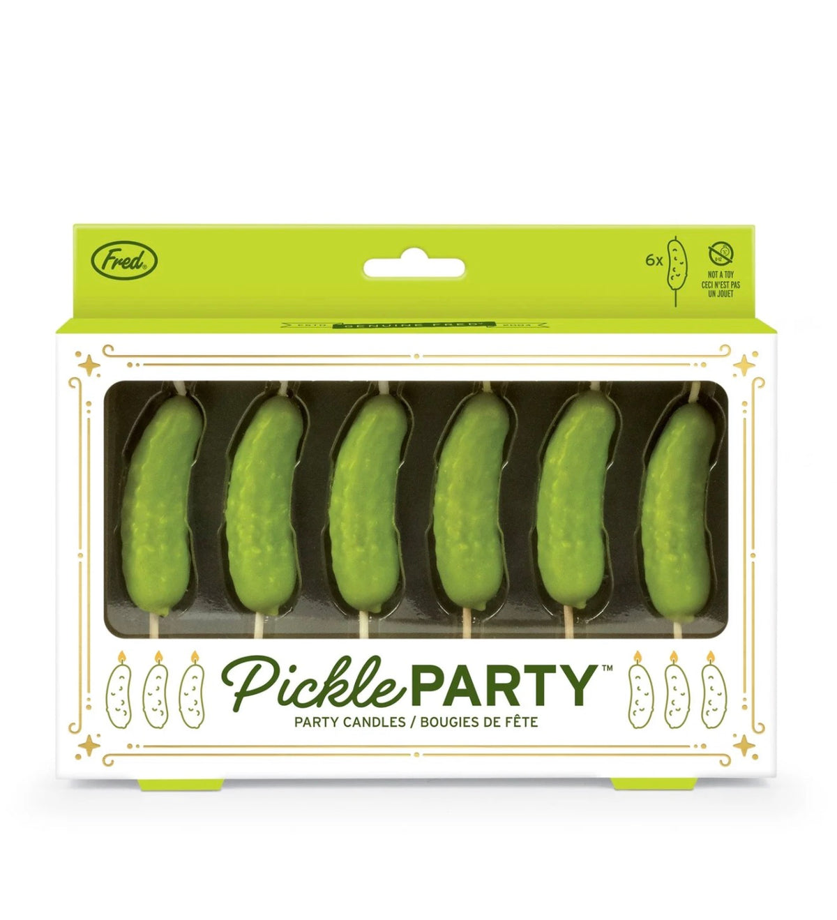 Fred & Friends Pickle Party Candles