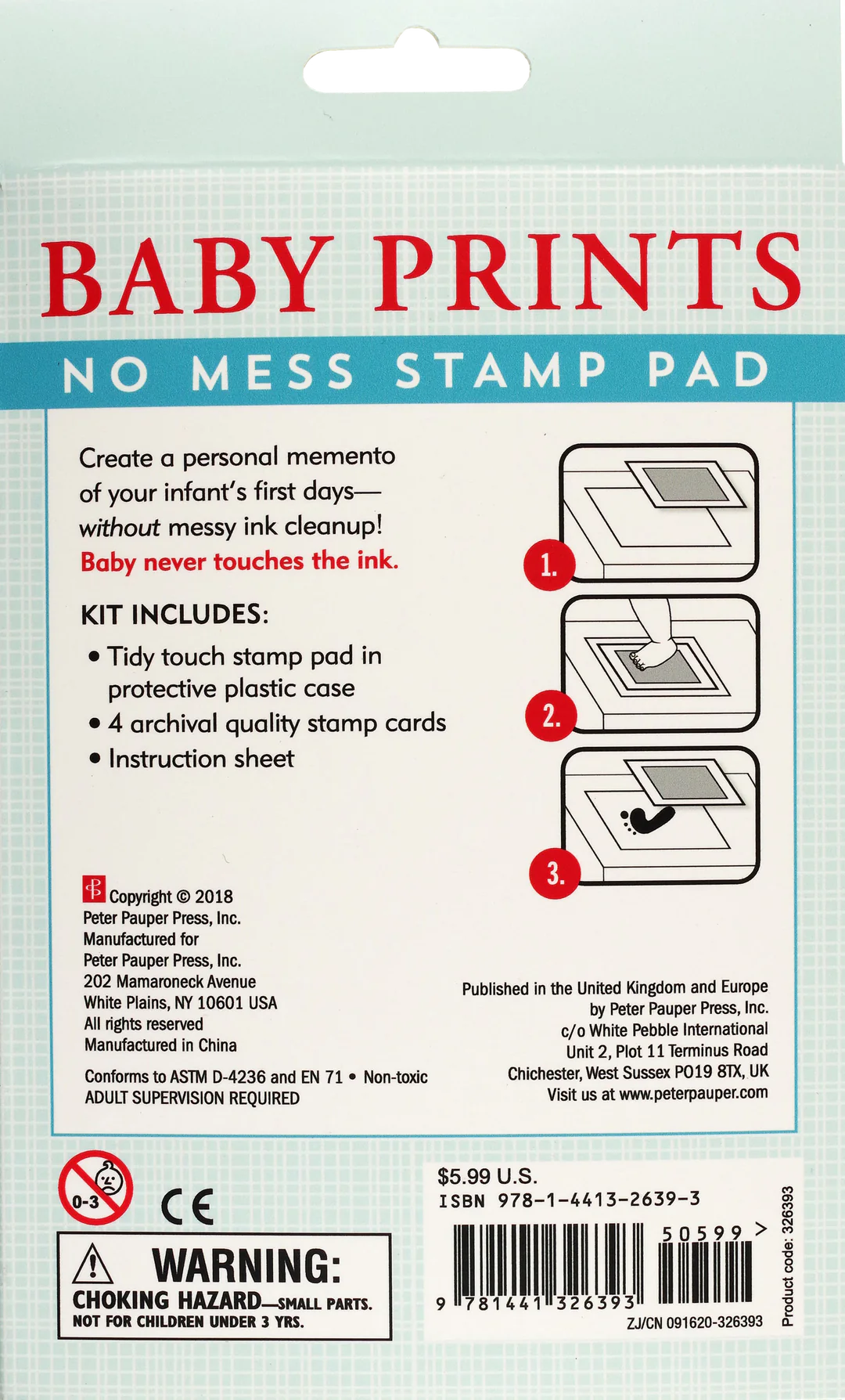 Baby Prints Stamp Pad