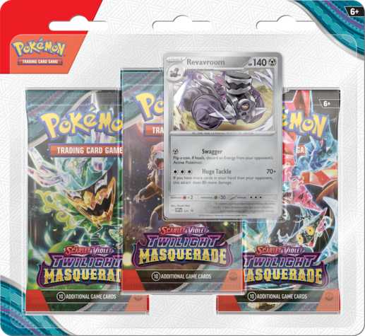 Pokémon TCG: Scarlet & Violet-Twilight Masquerade 3 Booster Packs & Snorlax Promo Card