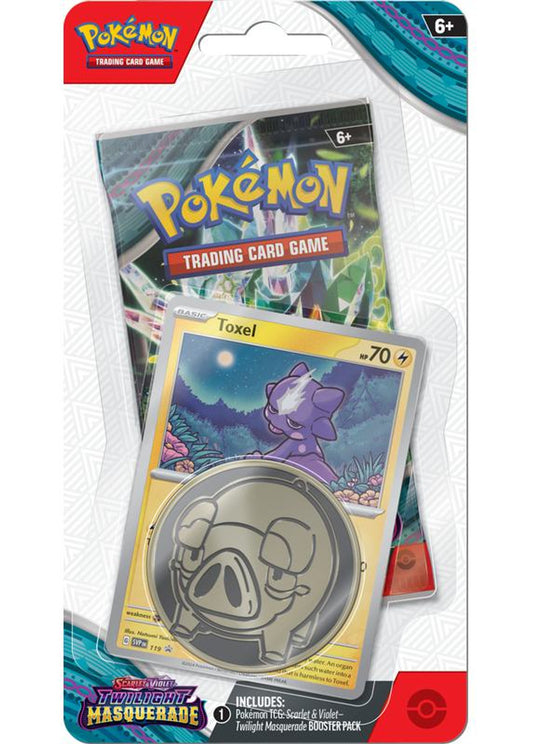 Pokemon Booster Pack w/ Coin Twilight Maskerade