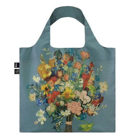 LOQI Vincent’s Flowers Van Gogh Tote Bag