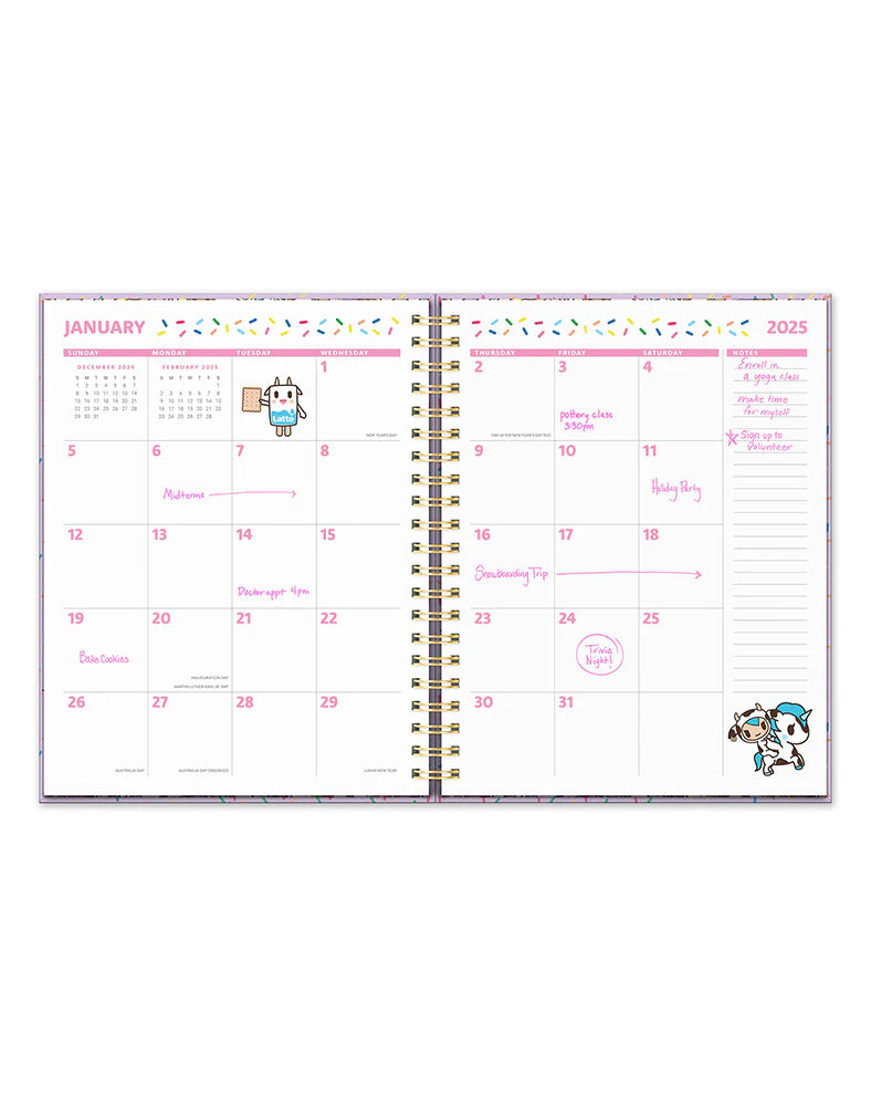 TokiDoki 17 Month Planner