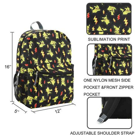 Pokémon Pikachu  18" Backpack