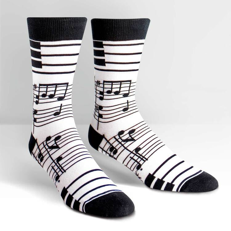 SOCK IT TO ME Men’s Footnotes Crew Sock