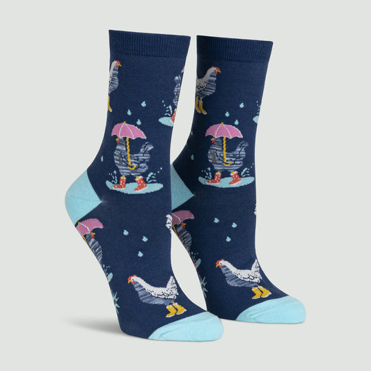 SOCK IT TO ME Chicken Little Women’s Crew Socks