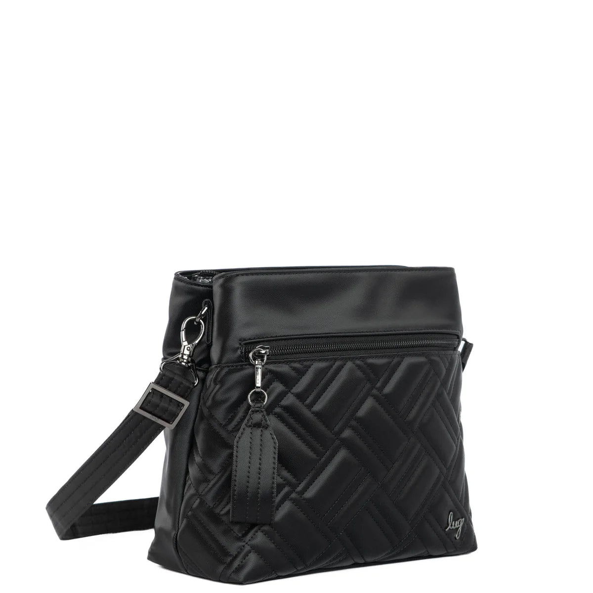 Lug Double Dip Satin Luxe VL - Black