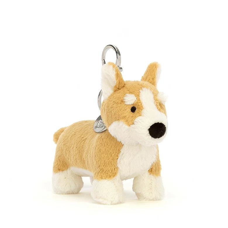 JellyCat Betty Corgi Bag Charm