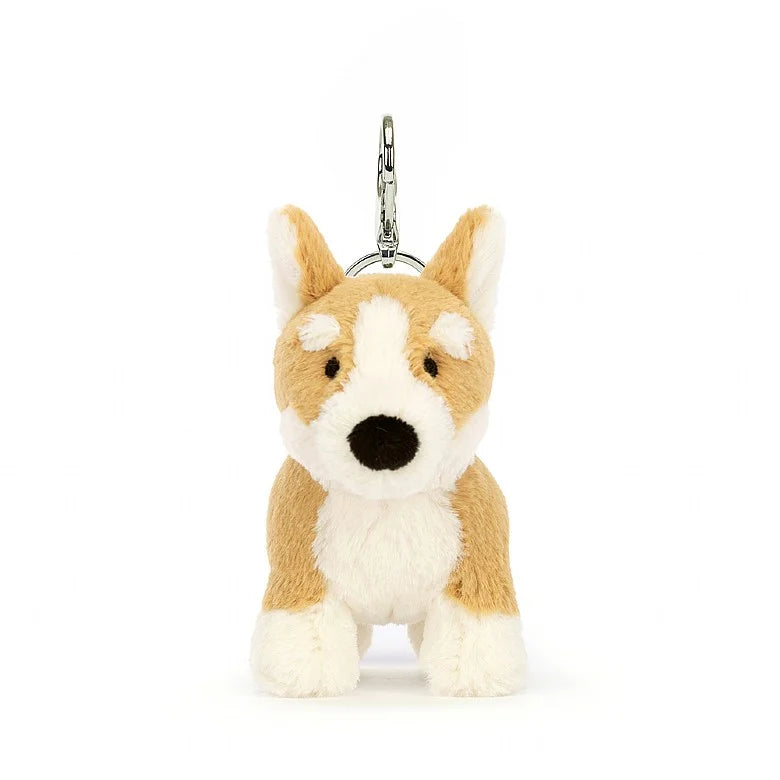 JellyCat Betty Corgi Bag Charm