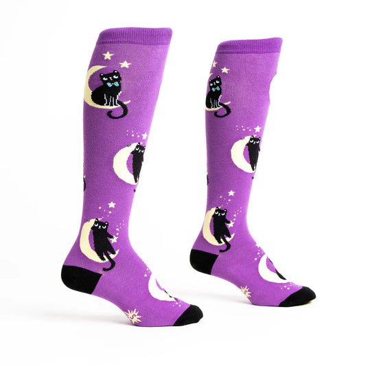 Sock it to Me Knee High Socks To the Moon and Back