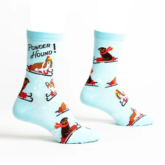 SOCK IT TO ME Women’s Power Hound Crew Socks