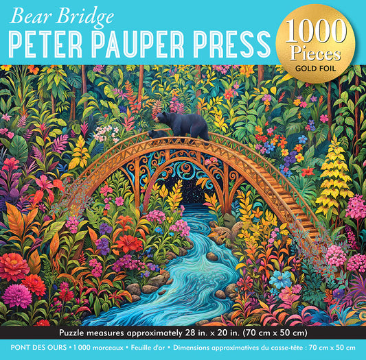 Peter Pauper Bear Bridge Puzzle 1000pc