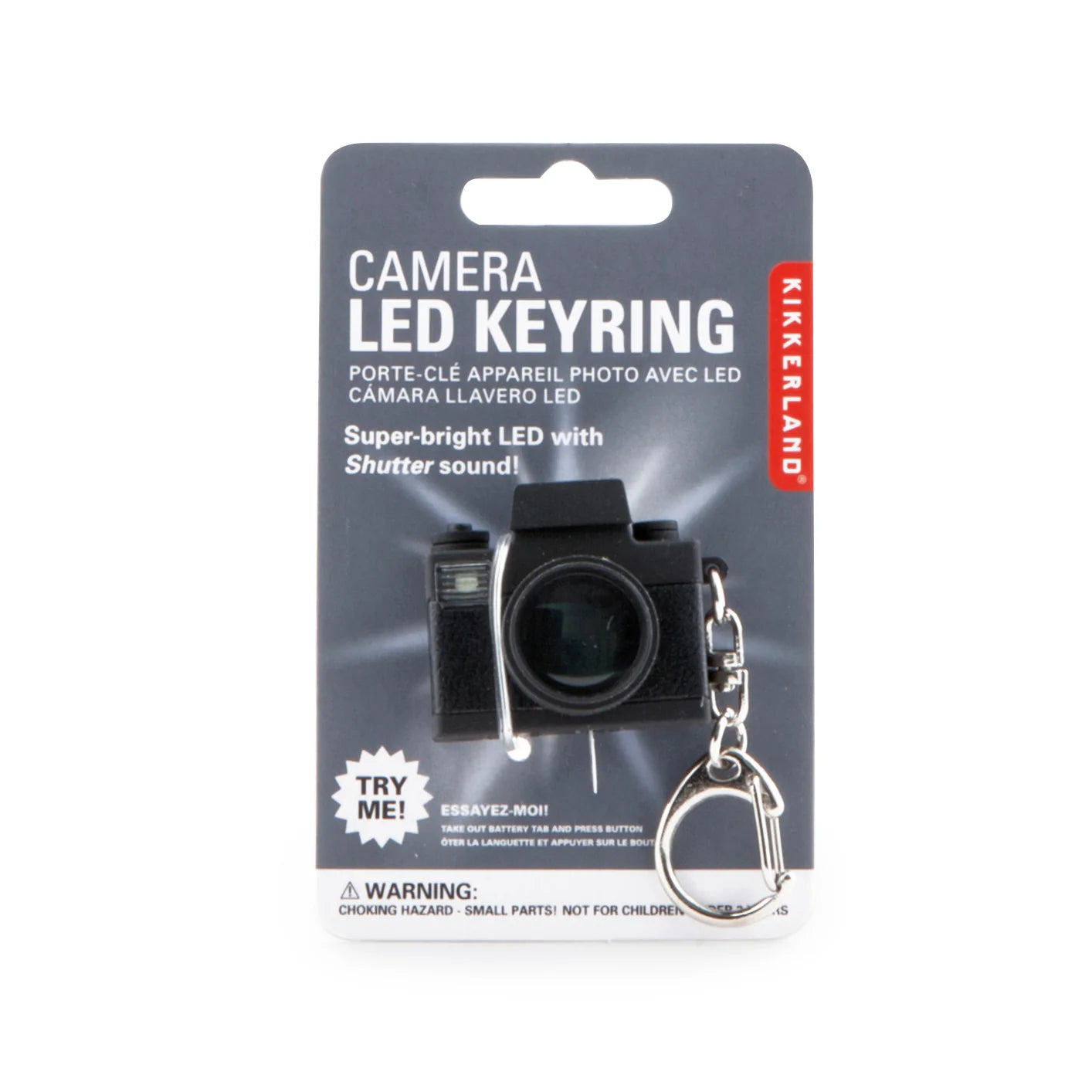 Kikkerland Camera Keychain