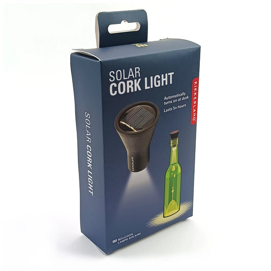 Kikkerland Solar Bottle Light
