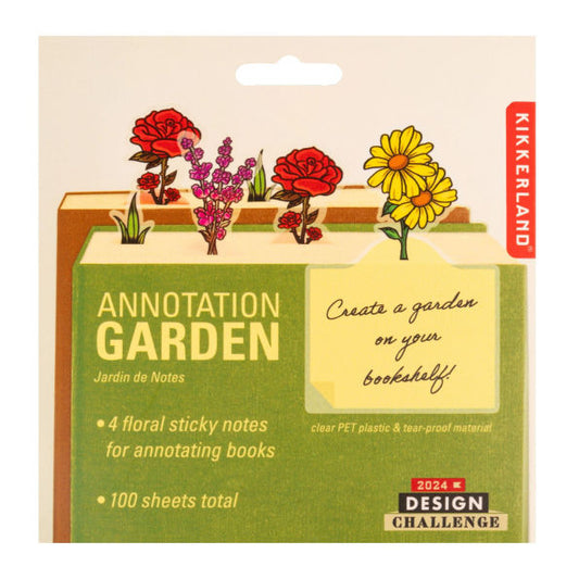 Kikkerland Annotation Garden Sticky Notes