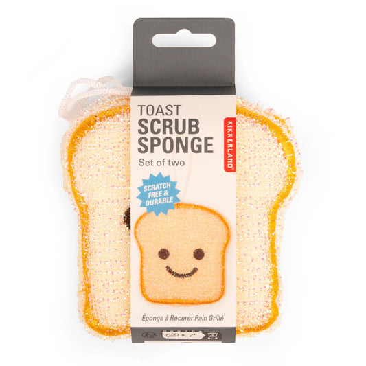 Kikkerland Toast Sponges