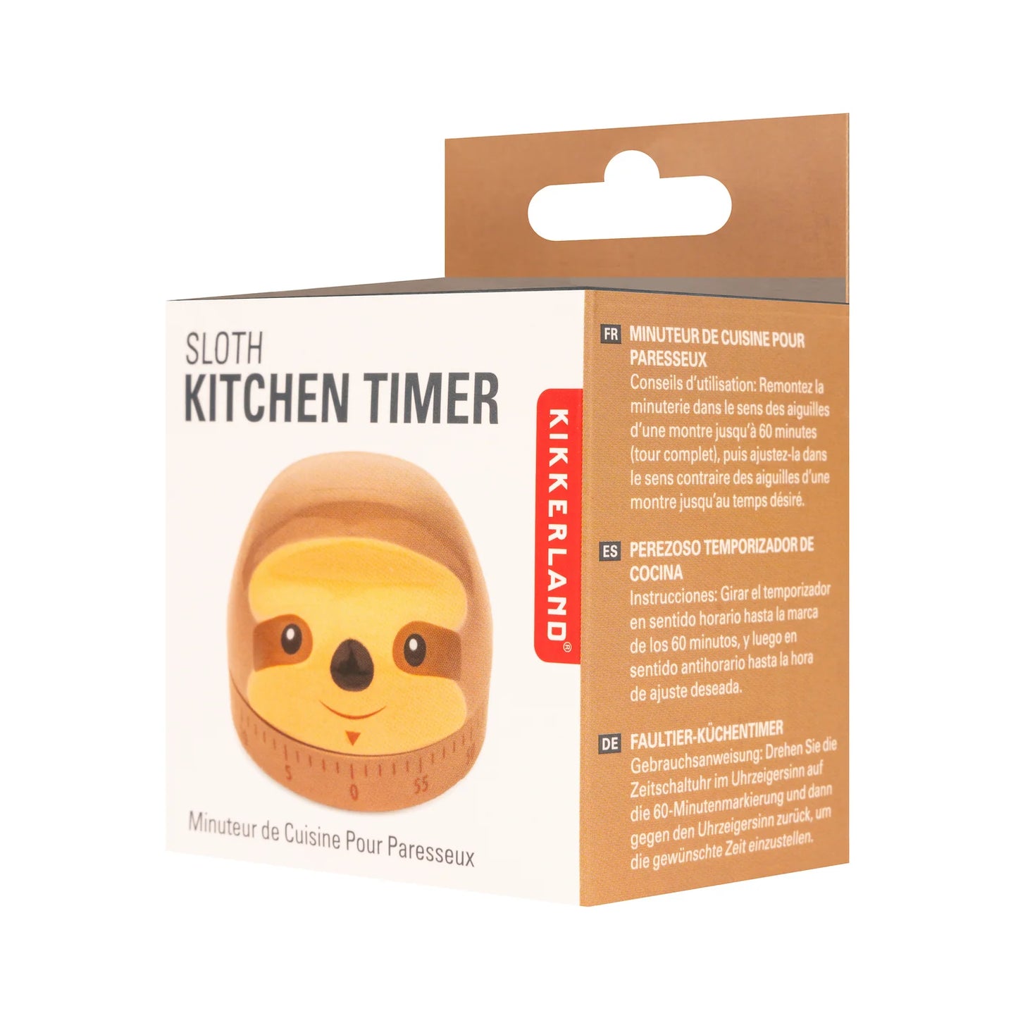 Kikkerland Sloth Kitchen Timer