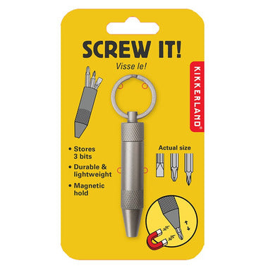 Kikkerland Screw it Keychain