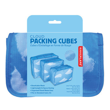 Kikkerland Clouds Packing Cubes