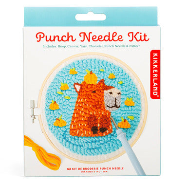 Kikkerland Hare Punch Needle Kit