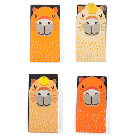 Kikkerland Magnetic Capybara Bookmark