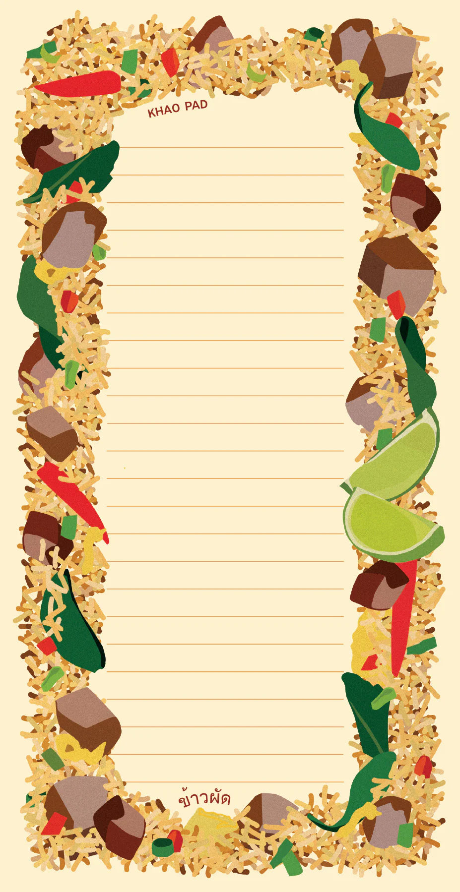 Unemployed Philosophers Pad Thai Notepad