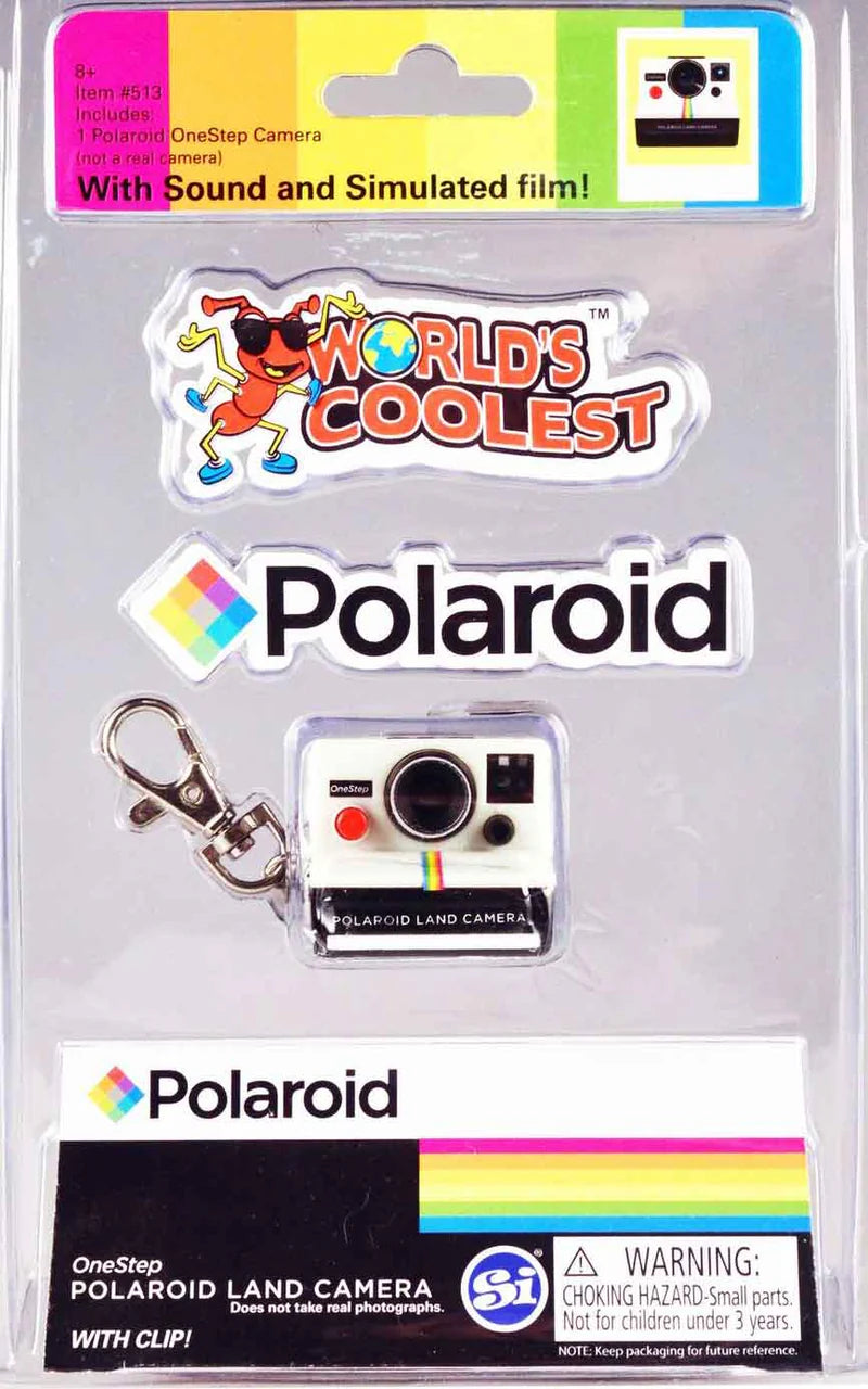 World’s Smallest Polaroid Camerera Keychain