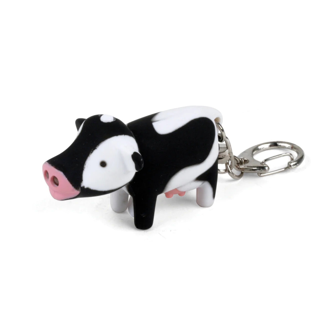 Kikkerland LED Cow Keychain