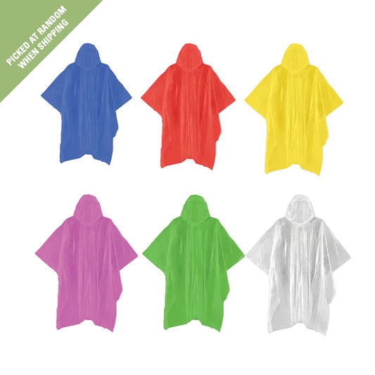 Kikkerland Emergency Rain Ponchos