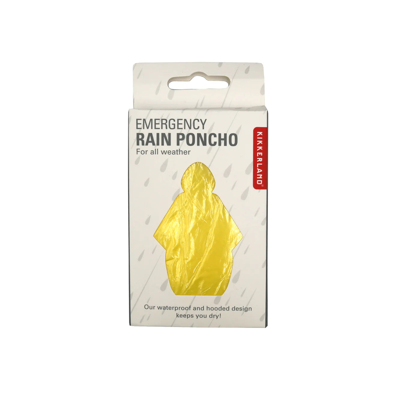 Kikkerland Emergency Rain Ponchos