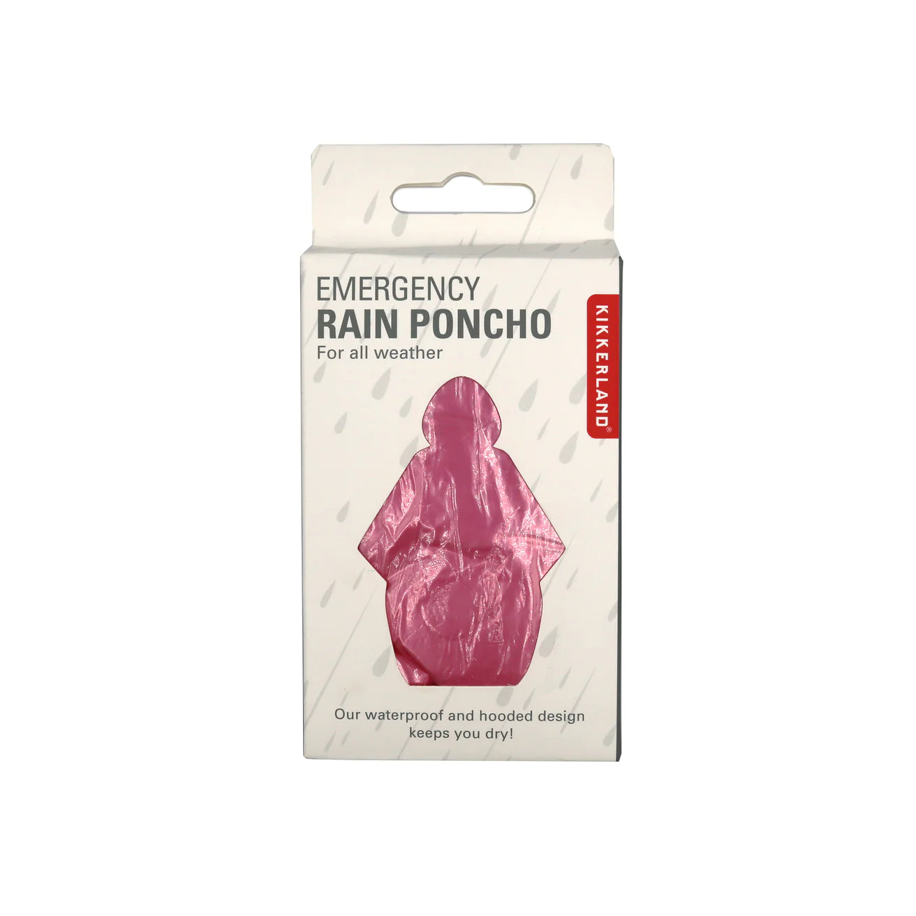 Kikkerland Emergency Rain Ponchos