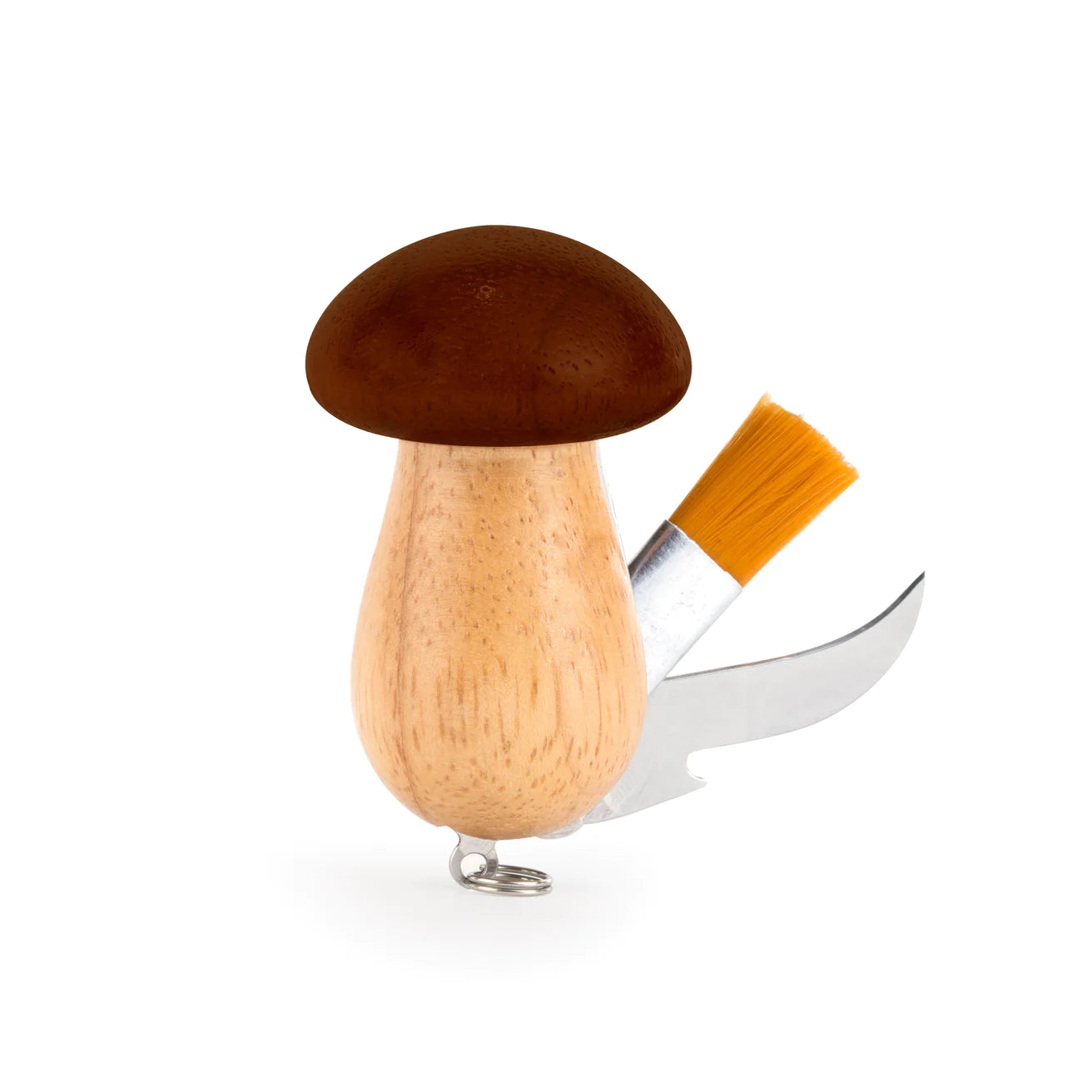 Kikkerland Mushroom Tool Keychain
