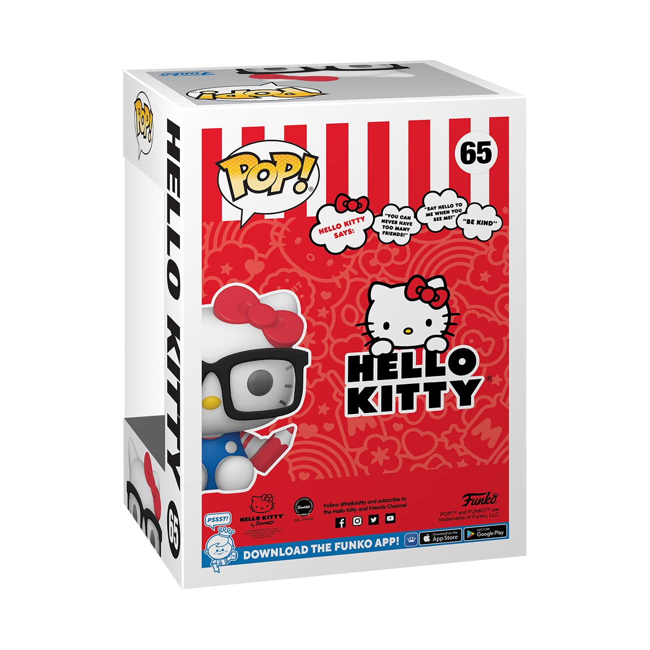 Funko Pop Hello Kitty Nerd