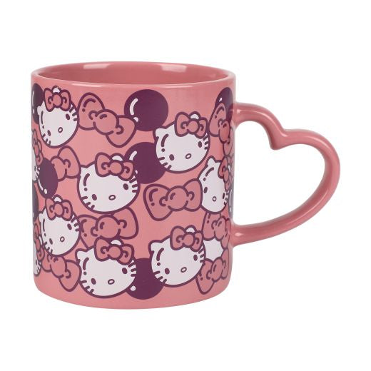 Hello Kitty Mug With Heart Handle