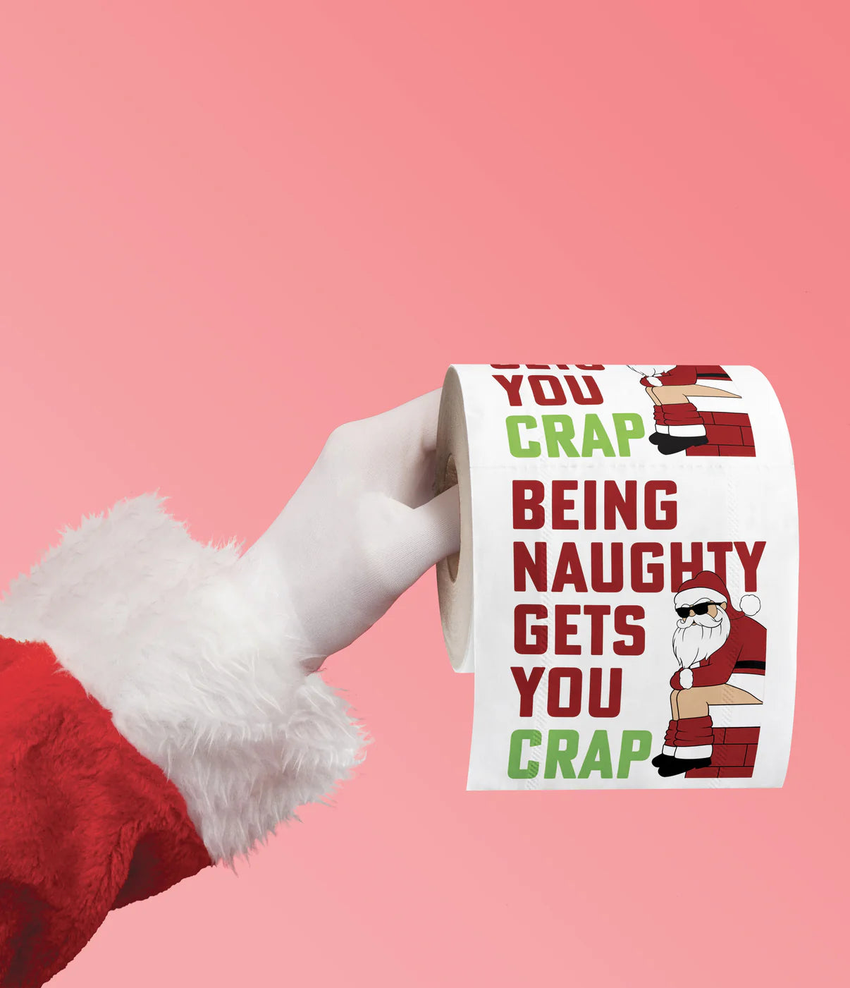 North Pole Plumbing Holiday Toilet Paper Roll