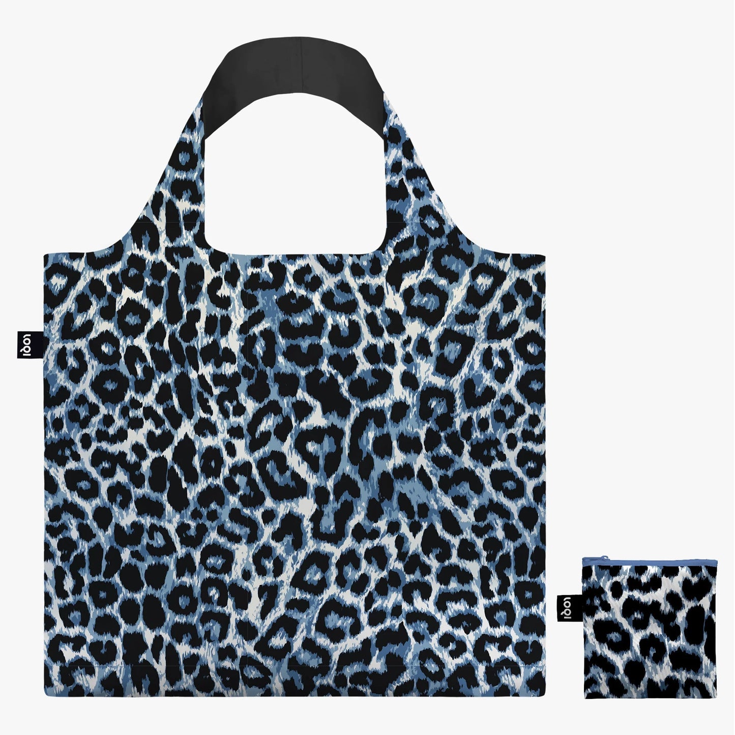 Loqi Tote Bag- Leopard Twilight