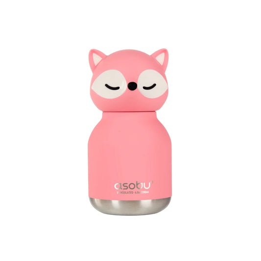 Asobu Mini Pink Fox Water Bottle