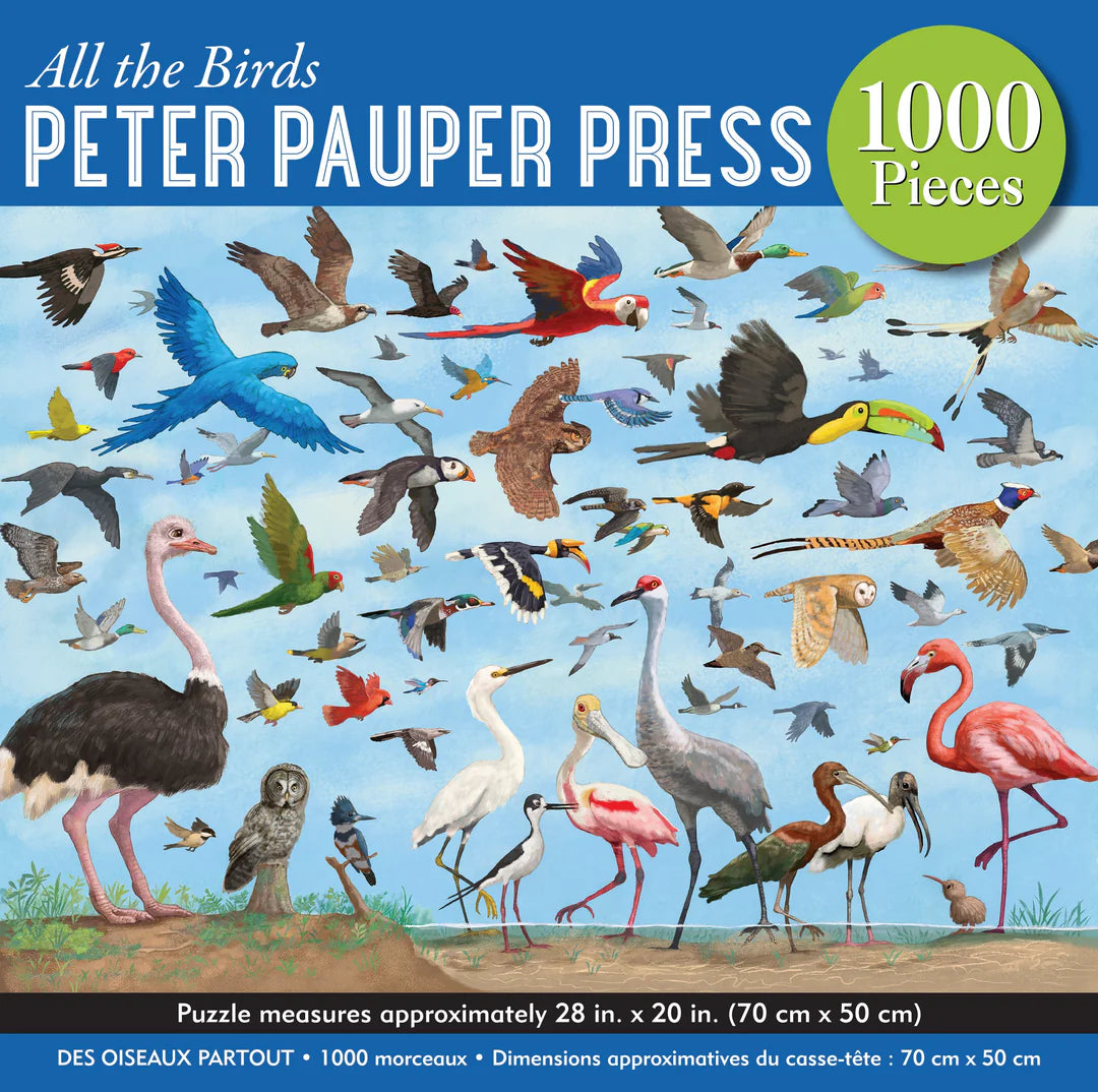 Peter Pauper All The Birds Puzzle 1000pc