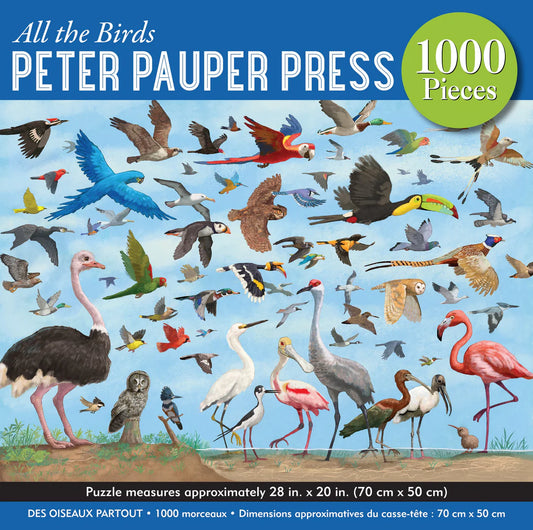 Peter Pauper All The Birds Puzzle 1000pc
