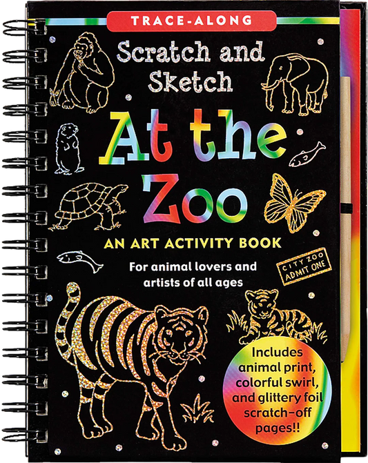 Scratch & Sketch At The Zoo