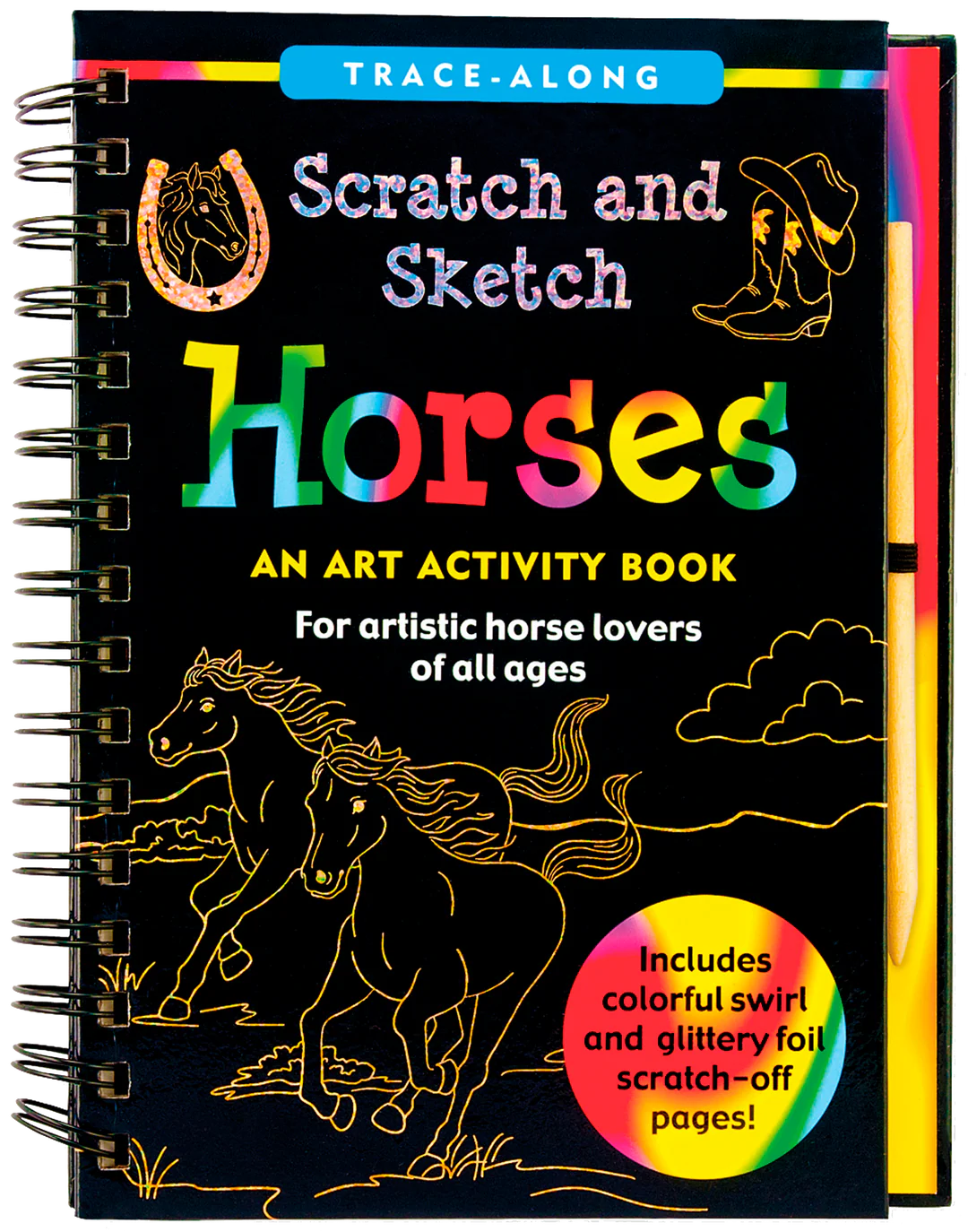 Scratch & Sketch Horses
