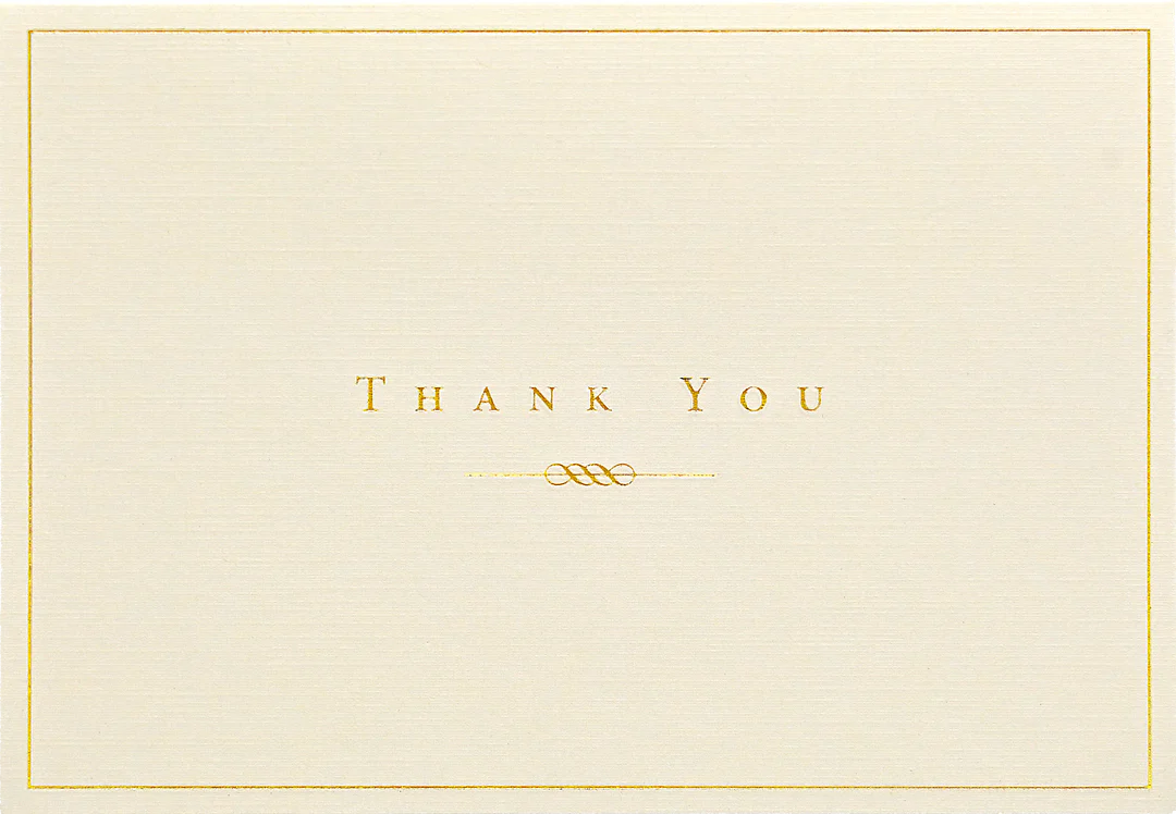 Boxed Thank You Cards (Various Styles)