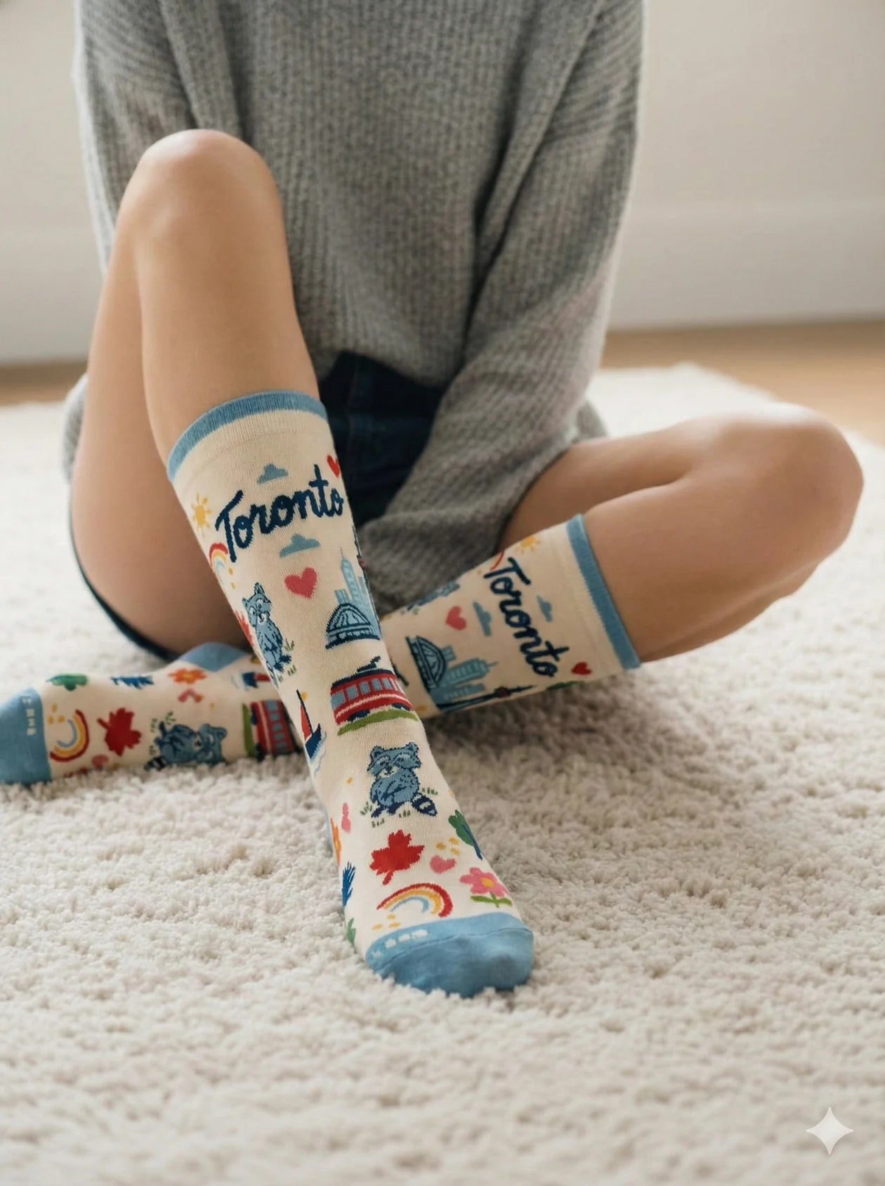 Northern Icons Womens Toronto Socks